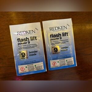 Redken Flash Lift Power 9 All-in-One Bonder and Lightening Powder Bleach Samples